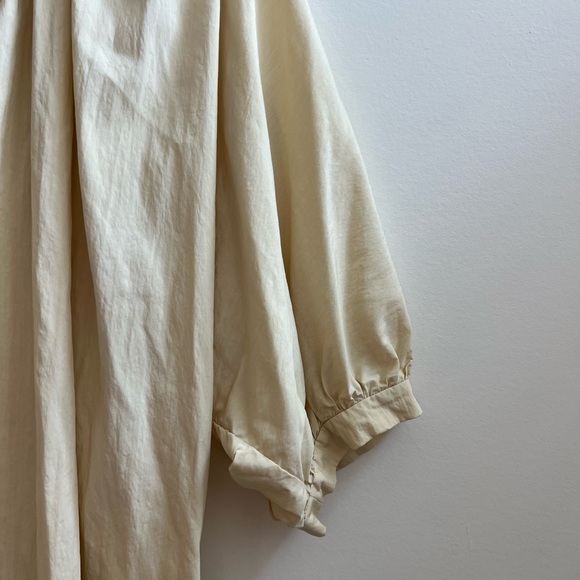 Mijeong Park Shirred Blouse Light Yellow XS/S - Picture 7 of 8